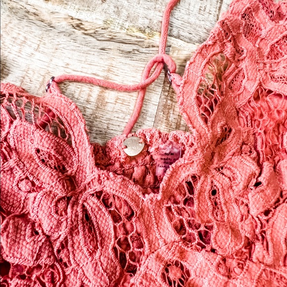 Free People Adella Cami top Rust Winding Roads - Picture 3 of 4